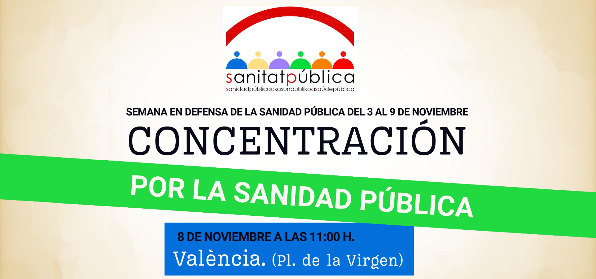 Manifiesto: ¡SALVEMOS LA SANIDAD PÚBLICA!